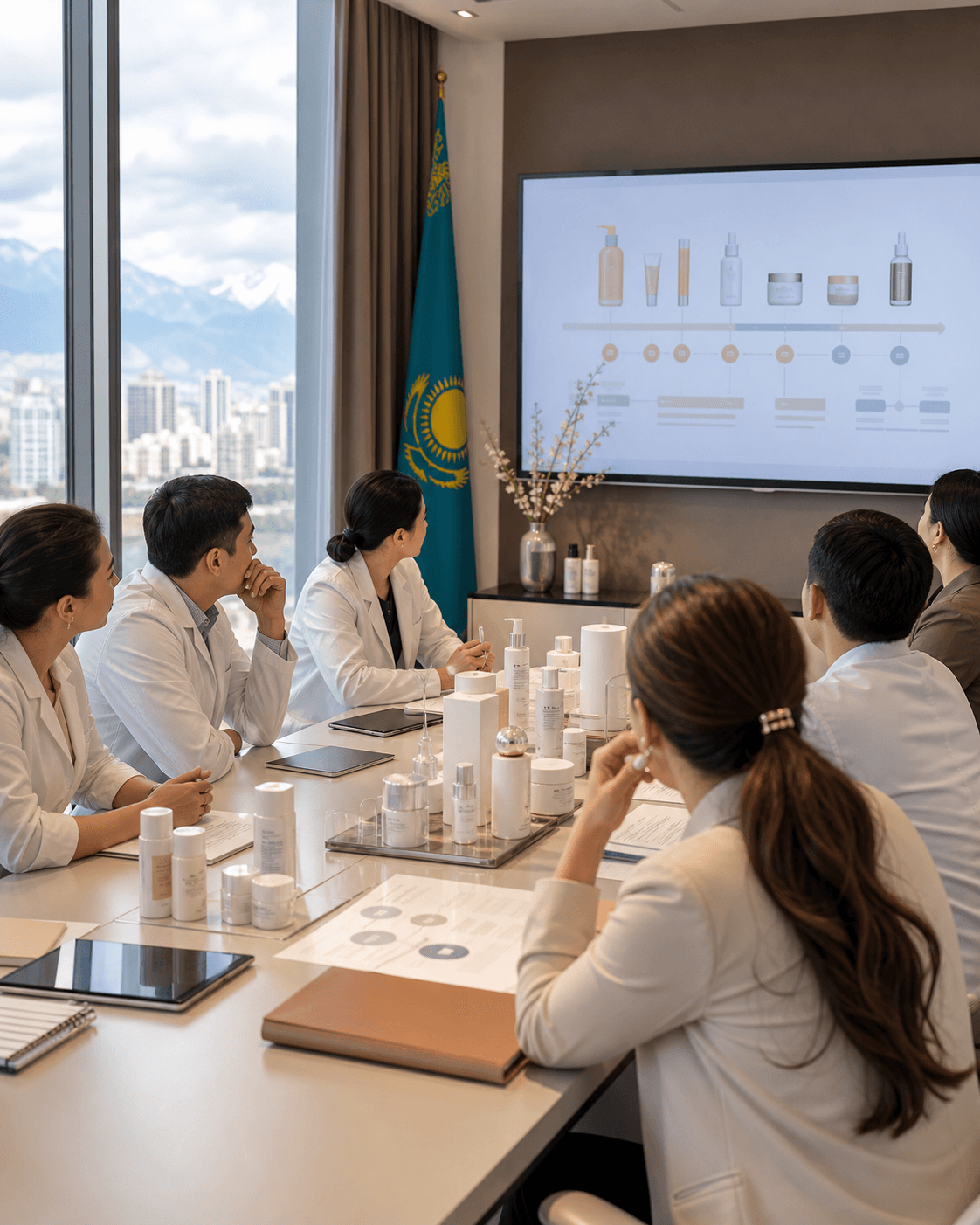 Kazakhstan aesthetic medicine training workshop for clinic professionals